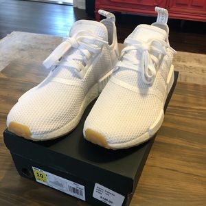 Adidas NMD R1. White gum pack
